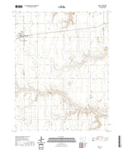 US Topo 7.5-minute map for Healy KS