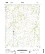 US Topo 7.5-minute map for Hepler KS