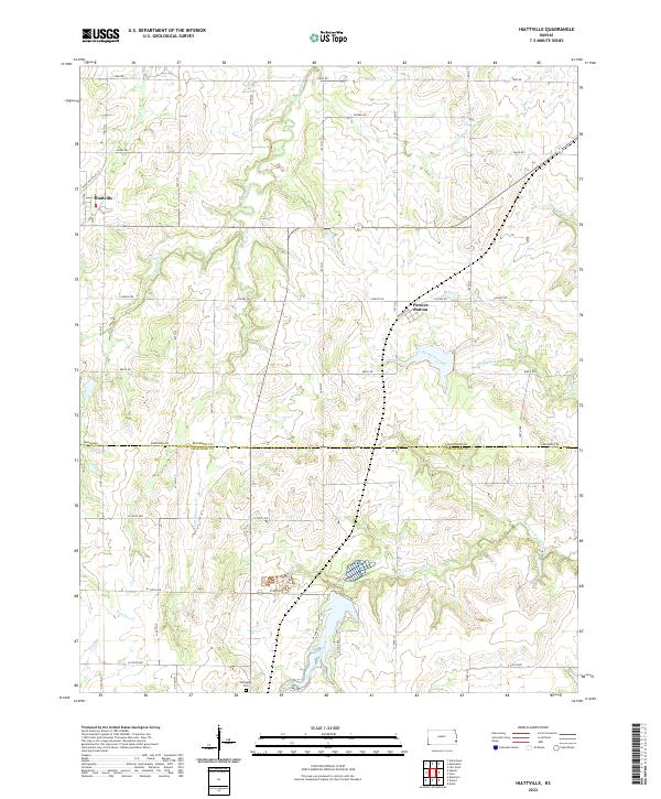 US Topo 7.5-minute map for Hiattville KS