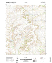 US Topo 7.5-minute map for Howard NW KS