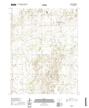 US Topo 7.5-minute map for Hudson KS