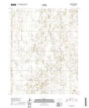 US Topo 7.5-minute map for Hudson NW KS