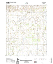 US Topo 7.5-minute map for Hudson SE KS