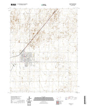 US Topo 7.5-minute map for Hugoton KS