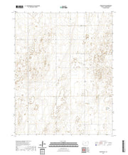 US Topo 7.5-minute map for Hugoton SW KS