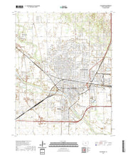 US Topo 7.5-minute map for Hutchinson KS