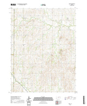 US Topo 7.5-minute map for Idana KS