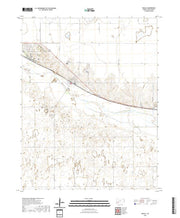 US Topo 7.5-minute map for Ingalls KS