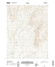 US Topo 7.5-minute map for Ionia KS