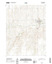 US Topo 7.5-minute map for Jetmore KS