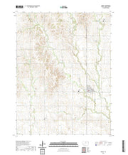 US Topo 7.5-minute map for Jewell KS