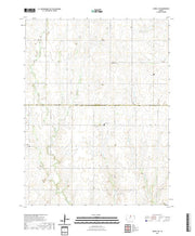 US Topo 7.5-minute map for Jewell SW KS