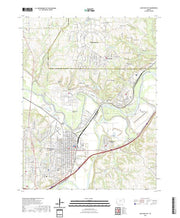 US Topo 7.5-minute map for Junction City KS