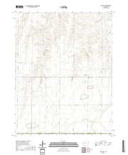 US Topo 7.5-minute map for Kalvesta KS