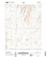 US Topo 7.5-minute map for Kalvesta SW KS