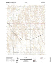 US Topo 7.5-minute map for Kanona KS