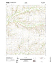 US Topo 7.5-minute map for Keighley KS