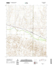 US Topo 7.5-minute map for Kendall KS