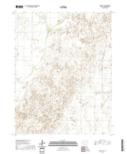 US Topo 7.5-minute map for Kinsley SW KS