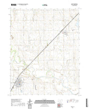 US Topo 7.5-minute map for Kiowa KS