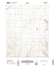 US Topo 7.5-minute map for Kismet NE KS