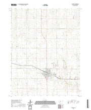 US Topo 7.5-minute map for La Crosse KS