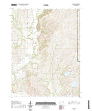 US Topo 7.5-minute map for Laclede KS