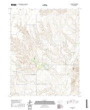 US Topo 7.5-minute map for Lake Meade KS