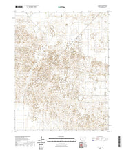 US Topo 7.5-minute map for Lakin SE KS