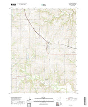 US Topo 7.5-minute map for Lancaster KS