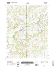 US Topo 7.5-minute map for Lane KS