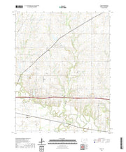 US Topo 7.5-minute map for Lang KS