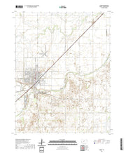 US Topo 7.5-minute map for Larned KS