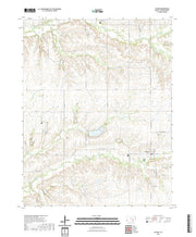 US Topo 7.5-minute map for Latham KS