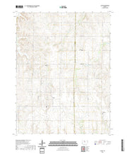 US Topo 7.5-minute map for Laton KS