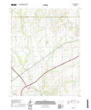 US Topo 7.5-minute map for Le Loup KS