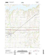 US Topo 7.5-minute map for Lebo KS