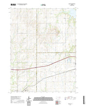 US Topo 7.5-minute map for Lebo NW KS