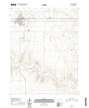 US Topo 7.5-minute map for Leoti KS