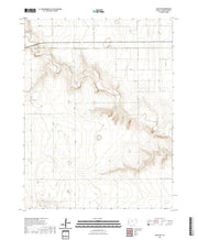 US Topo 7.5-minute map for Leoti NW KS