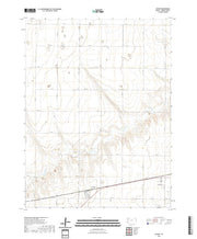 US Topo 7.5-minute map for Levant KS