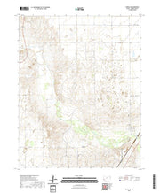 US Topo 7.5-minute map for Liberal NE KS