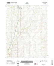 US Topo 7.5-minute map for Lincolnville KS