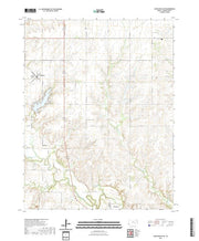 US Topo 7.5-minute map for Lincolnville SW KS