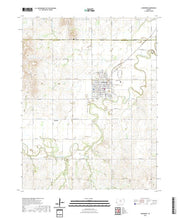 US Topo 7.5-minute map for Lindsborg KS