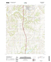 US Topo 7.5-minute map for Louisburg KS