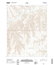 US Topo 7.5-minute map for Ludell KS