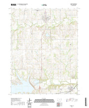 US Topo 7.5-minute map for Lyndon KS