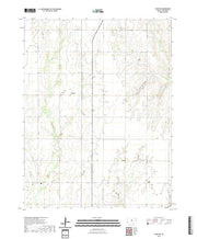 US Topo 7.5-minute map for Lyons NW KS