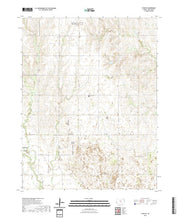 US Topo 7.5-minute map for Lyons SE KS